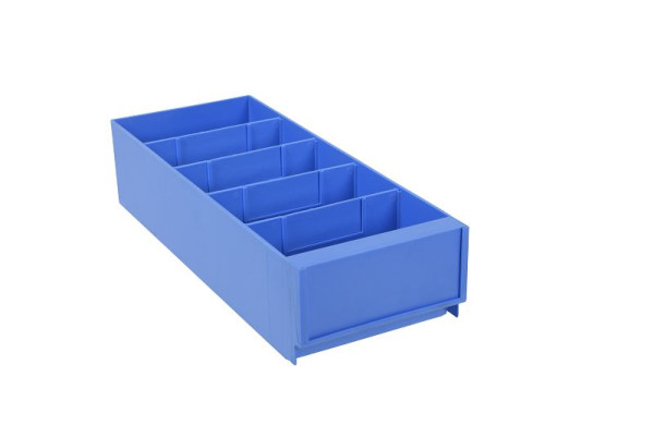 Plastipol-Scheu K/4 REGALBOX POL.IA BLAU, 400 mm x 155 mm x 92 mm, 23K40K0011