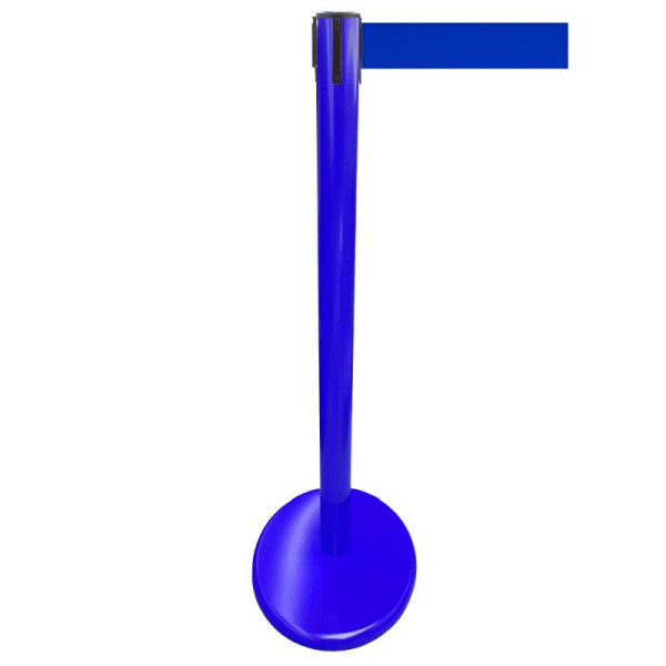 Stein HGS Personenleitsystem -P-LINE Future-, Metall/ blau, blau, mit Gurtendstück (Standard), Gurtlänge: 2,3 m, 12793-0202