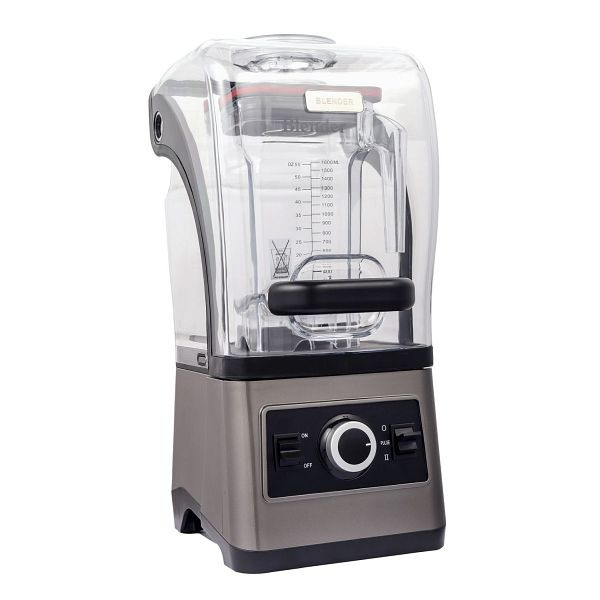 Stalgast Blender mit Lärmschutzhaube, 1,6 Liter, 1,5 kW, BE0128016