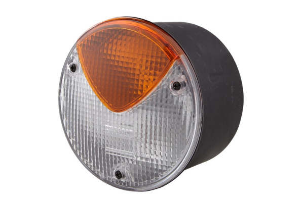 HELLA Heckleuchte, Glühlampe, 12V, ECE/ADR/GGVS, Lichtscheibenfarbe: weiß/gelb, Stecker: DEUTSCH, links, 2BN 964 169-777