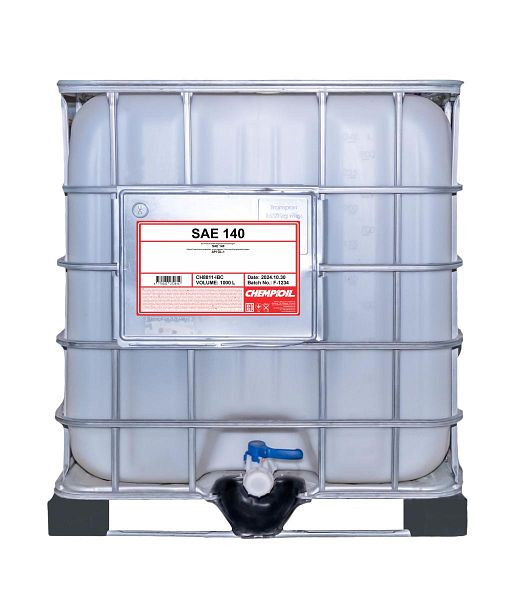 CHEMPIOIL Getriebeöl 8811 SAE 140 GL-1, VE: 1000 l, CH8811-IBC
