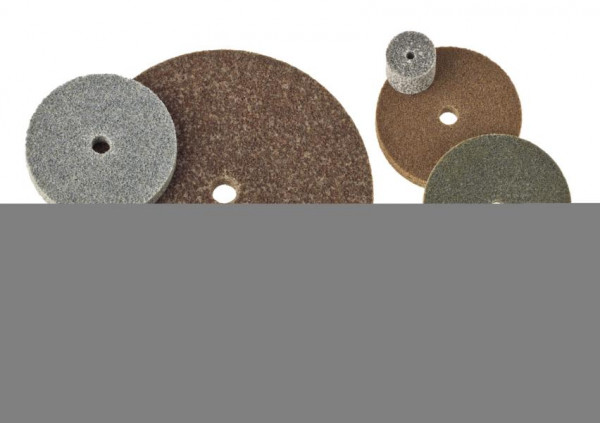 3M Scotch-Brite Kompaktscheibe XL-UW, 152,4 mm, 12,7 mm, 25,4 mm, Härte 4, S, fein, VE: 4 Scheiben, 7000067985