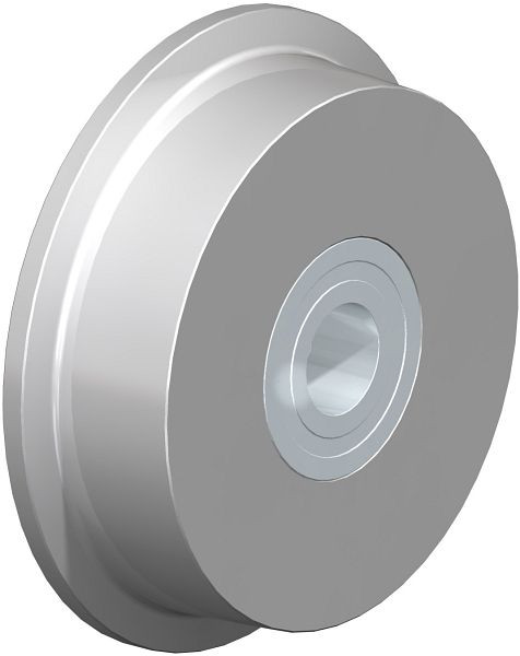 Blickle SPKVS 300K Rad aus Stahl, Grau, 253286