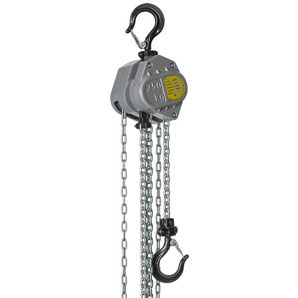 DELTA ALUM® Aluminium Stirnradkettenzug, 0,25t mit 10m Hubhöhe, DC.0.088002510