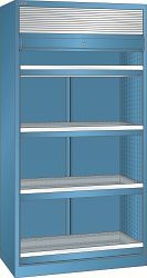 LISTA NC-Schrank 54x27E (BxTxH) 1038x691x1950mm ohne Werkzeughalter Farbe: Lichtblau, 78.971.010