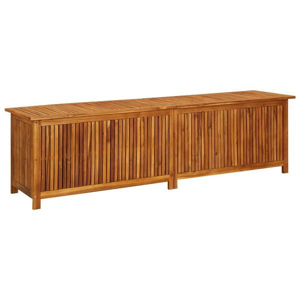 vidaXL Garten-Aufbewahrungsbox 200x50x58 cm Massivholz Akazie, 316500