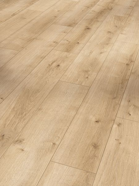Parador Designboden Modular ONE Eiche Pure hell Landhausdiele Holzstruktur 4-seitige Fase, VE: 10 Stück, 1730767