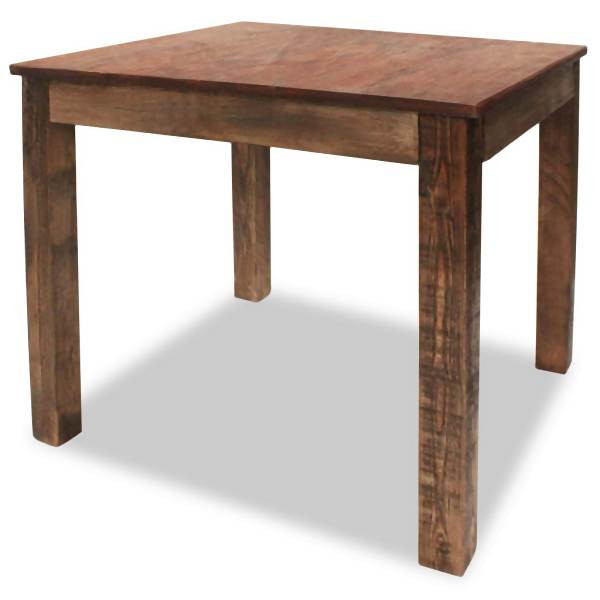 vidaXL Esstisch Altholz Massiv 82x80x76 cm, 244495, 8718475569046