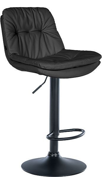 CLP Barhocker Laurel Kunstleder schwarz, schwarz, 323916