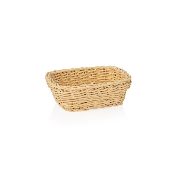 WAS Korb Tischkorb in der Farbe hellbeige, 19 x 13 x 6 cm, 5070319