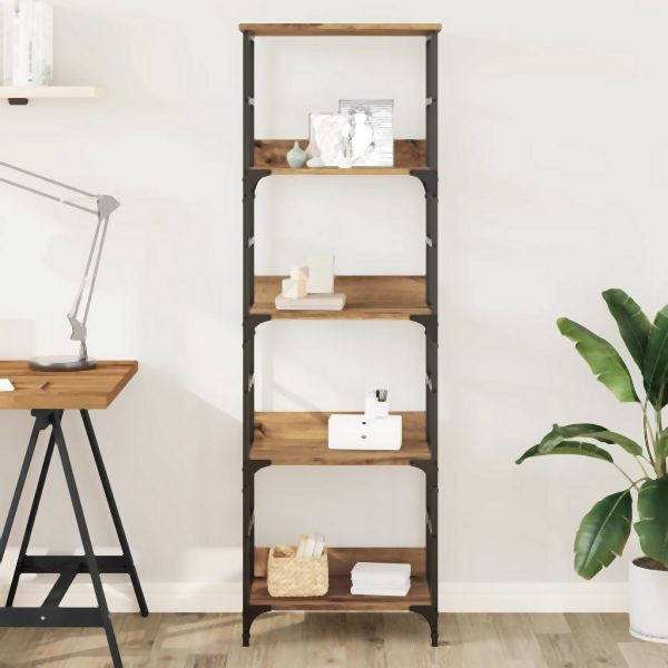 vidaXL Bücherregal Artisan-Eiche 50x33x153 cm Holzwerkstoff, 857469