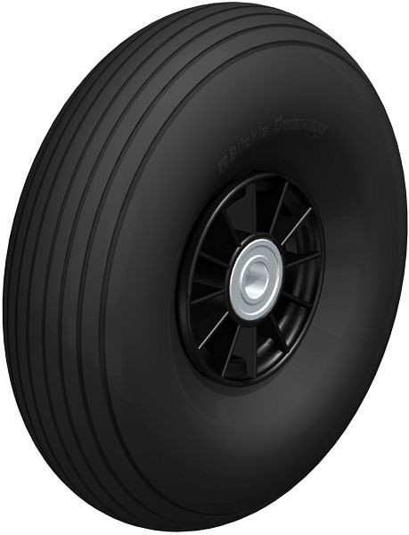 Blickle PK 300/20-75K Rad, Luftreifen, Schwarz, 584441