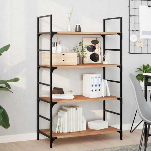 vidaXL Schweberegale 2 Stück 80x40x2 cm Massivholz Akazie Ölbehandelt, 3279556