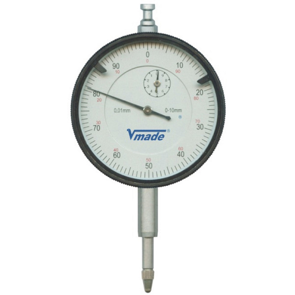 Vogel Germany Messuhr, 0 - 10 mm, A: 43.0 mm, B: 22.0 mm, C: 8.2 mm, D: Ø 57 mm, 241101