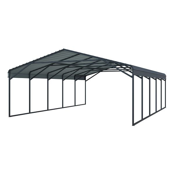 Westmann Carport Kopenhagen L Grau, 791x597x298cm, ISCPHDL
