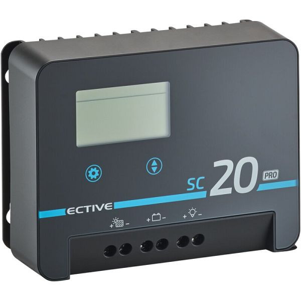 ECTIVE SC 20 PRO MPPT Solarladeregler inkl. App 20 A, TN6467