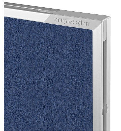 Magnetoplan Design-Pinnboard Eco, Farbe: weiß-braun, Größe: 1200x900mm, 1312023