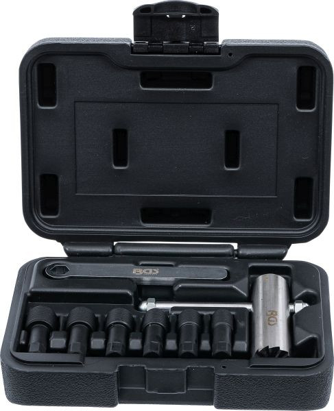 BGS Ölablass-Schrauben-Dichtsitz-Fräser-Satz, 8-teilig, 6674