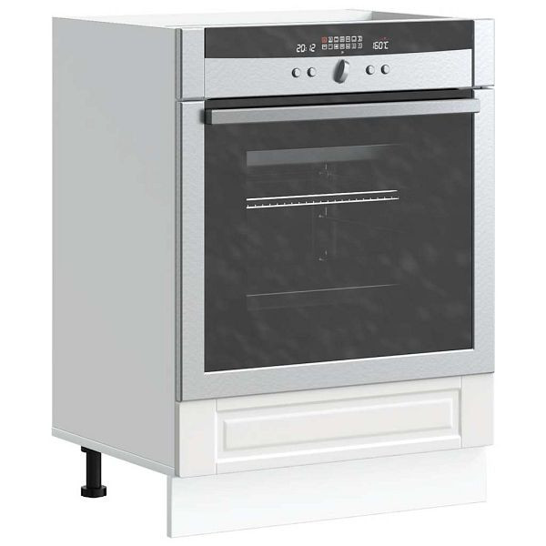 vidaXL Herdumbauschrank Porto Weiß Holzwerkstoff, 853997