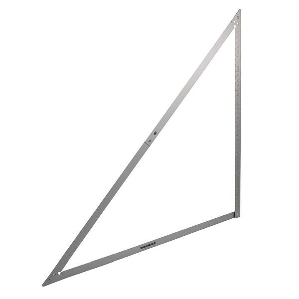 Silverline Zusammenklappbares Winkeldreieck, 1200 mm, 732100