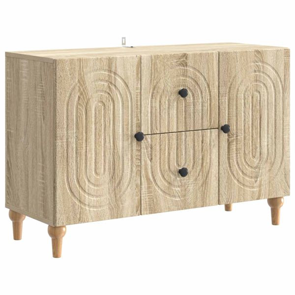 vidaXL TV-Schrank Sonoma-Eiche 89 x 34,5 x 60 cm Holzwerkstoff, 894197