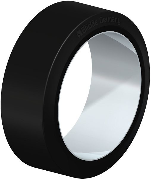 Blickle BEV 540x200/410-ZST Bandage / Reifen aus Elastik-Vollgummi, Schwarz, 203307