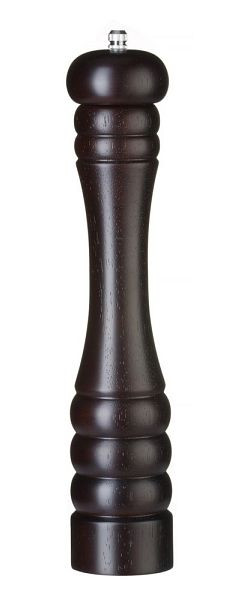 Hendi Salzmühle aus Holz, dunkel, ø60 x 315mm, Keramik, 469835