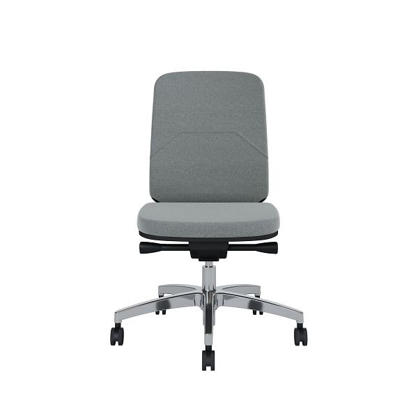 Bisley Bürodrehstuhl Bali, Gepolsterte Rückenlehne Aluminiumfußkreuz, TN9801 concrete, BALIAGTN9801