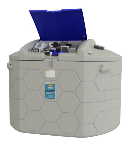 Cemo CUBE-Tank 3.500 l für Adblue, Outdoor Premium, 11955