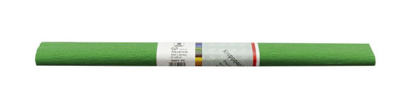 Werola Krepppapier AQUAROLA - 50 x 250 cm, hellgrün, VE: 2,5 m, 82061-4655