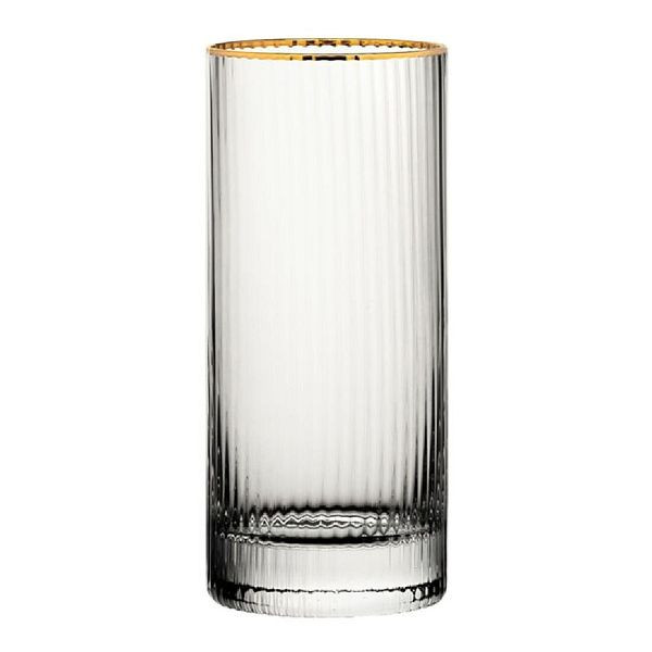 Utopia Hayworth Hiballgläser mit Goldrand Gläser 355ml (6er-Pack), DZ443