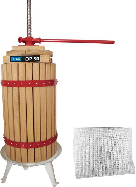 Güde Obstpresse OP 30, Presskorb mit 30 L Inhalt, 30018, 4015671961662