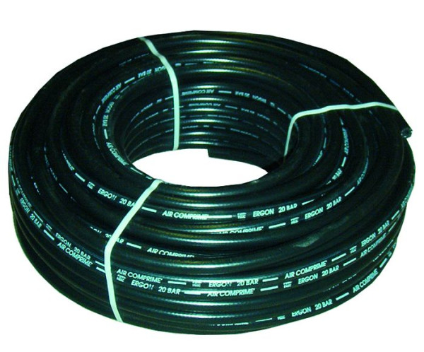 SBN Druckluftschlauch 6 mm schwarz / 100 m Rolle, 10125