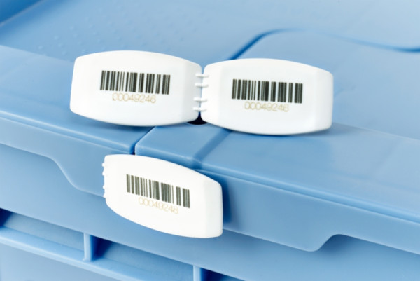 BITO Plombe Paar MBP32-1 L weiß laserbeschriftet mit Barcode, 250 Stück, 31550