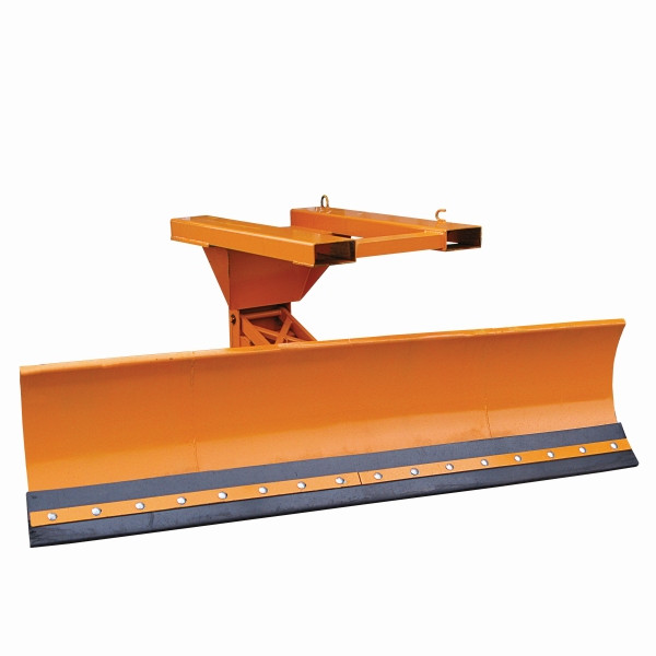 Eichinger Industrie Schneepflug mit Niveauausgleich, Einfahrtasche oben Schildbreite 1500 mm reinorange, fks, 20730500000003