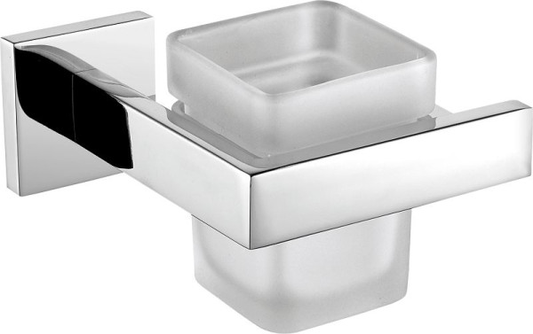 KWC Becherhalter, Cubus, Edelstahl, 127x85x115 mm, AP, hochglanz, Glasbecher, 2000106355