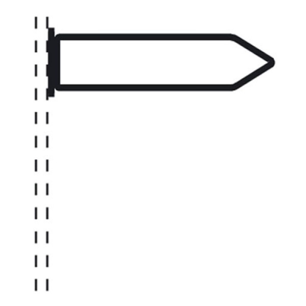 Stein HGS Rohrrahmen Typ 20, 450x1500 mm, Ø RR 33,7/2,0 mm, inkl. Rohrschelle Ø 108 mm, af8433016