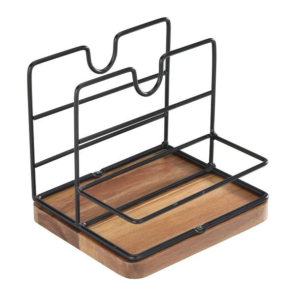 Stalgast Gewürzständer mit Serviettenhalter, 155x135x140 mm (BxTxH), TT4413155