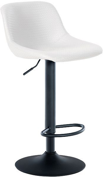 CLP Barhocker Loft Kunstleder, weiß, 321068, 4251756480448