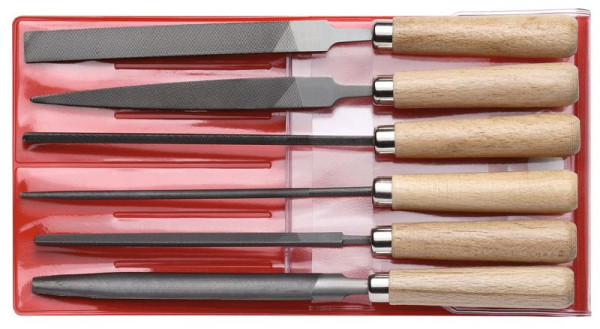 GEDORE red Schlüsselfeilensatz, Länge 177mm 6-teilig, 3301596