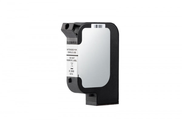 REINER Inkjet-Druckpatrone P5-MP3-BK für Modell jetStamp 1025, schwarz schnelltrocknende Tinte - geeignet für Metall und Plastik, 1037100-120