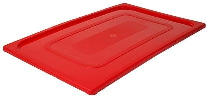 Contacto GN-Deckel 1/1, rot aus Polypropylen, 5525/119