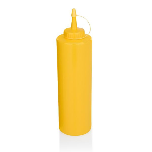 WAS Quetschflasche, 0,70 Liter, gelb, Polyethylen, VE: 6 Stück, 3731001