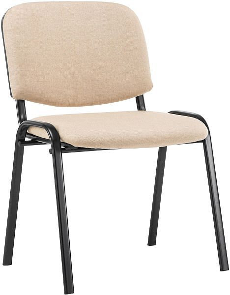 CLP Besucherstuhl Ken Stoff, creme, 151401804, 4251152659882