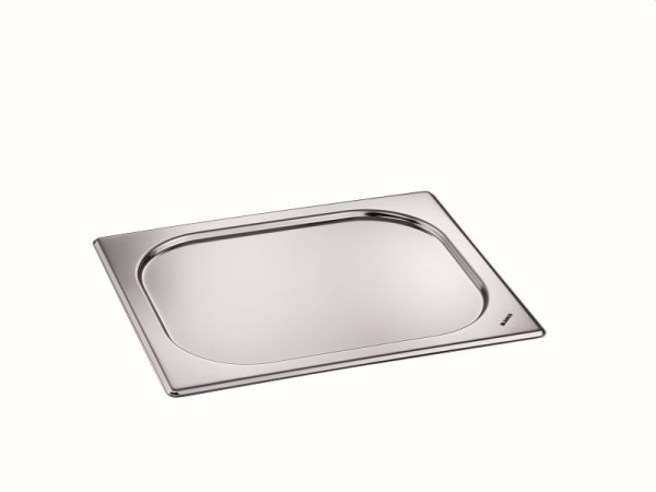 B.PRO GD-F 1/2 Deckel ohne Griffmulde, aus rostfreiem Edelstahl, 564957