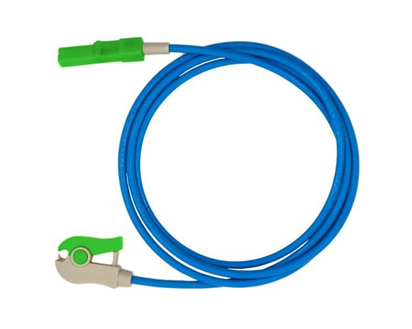 Golmed OP-EKG-Einzelleitung zum VS-Stecksystem, 100 cm, Grün, 7-100-G1,5 OP GR
