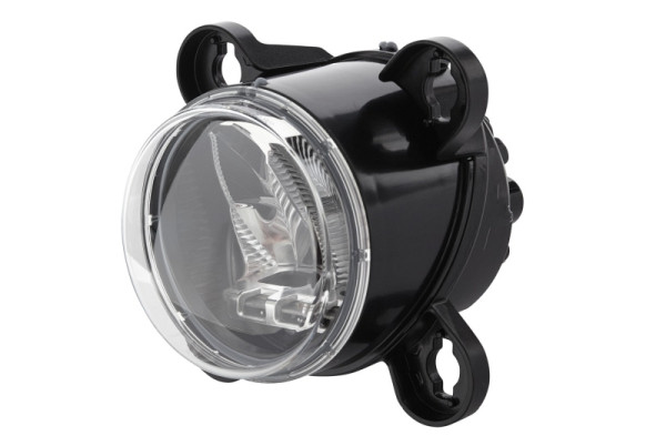 HELLA LED-Hauptscheinwerfer, 90mm Essential R80, 12V, rund, Einbau, SAE, Lichtscheibenfarbe: transparent, DEUTSCH Stecker, links/rechts, 1B0 015 050-031