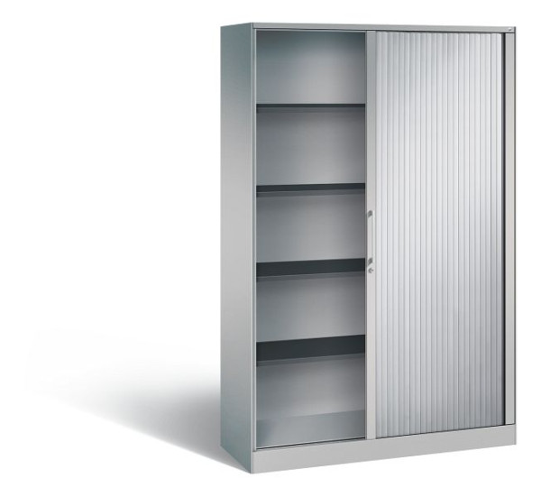 C+P Rollladenschrank Asisto, H1980xB1200xT435mm, Farbe: Weißaluminium, Bügelgriff, 5 OH, 143001-000 S10005