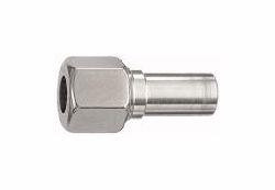 Riegler Reduzierung, Muffendurchmesser: 6 mm, Material: Edelstahl 1.4571 (DIN 2353), Zapfendurchmesser: 8 mm, 112475