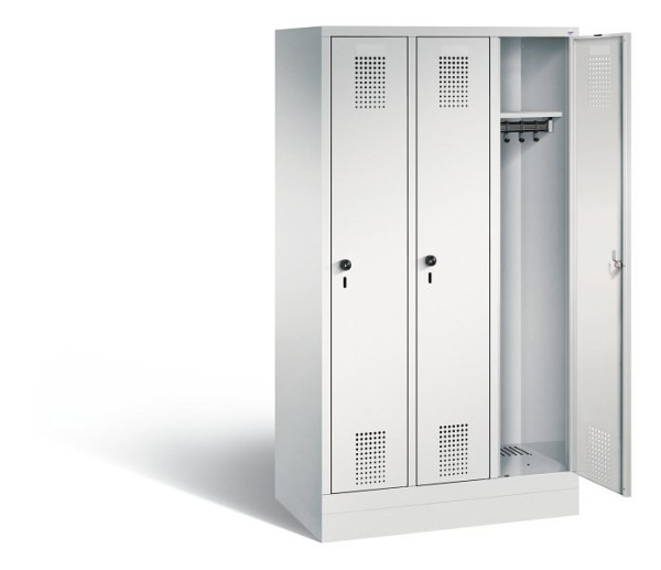 C+P Spind Evolo, H1600xB900xT500mm, Farbe: Lichtgrau, 480206-30 S10045